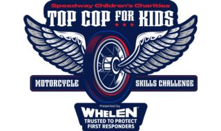 Top Cop For Kids Motorcycle Skills Challenge presented by Whelen Logo